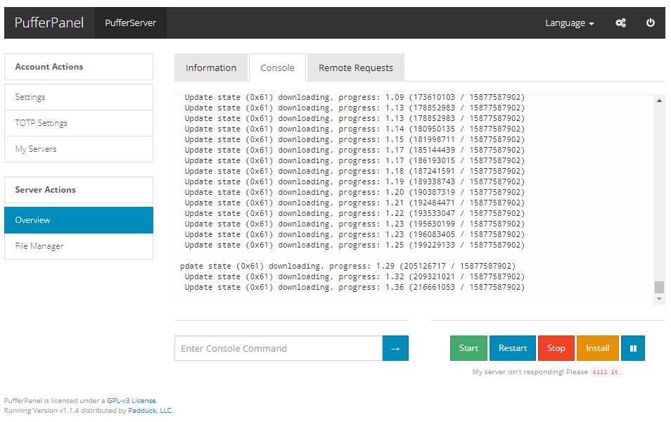 Pterodactyl Panel — The Free & Open-Source Server Control Panel