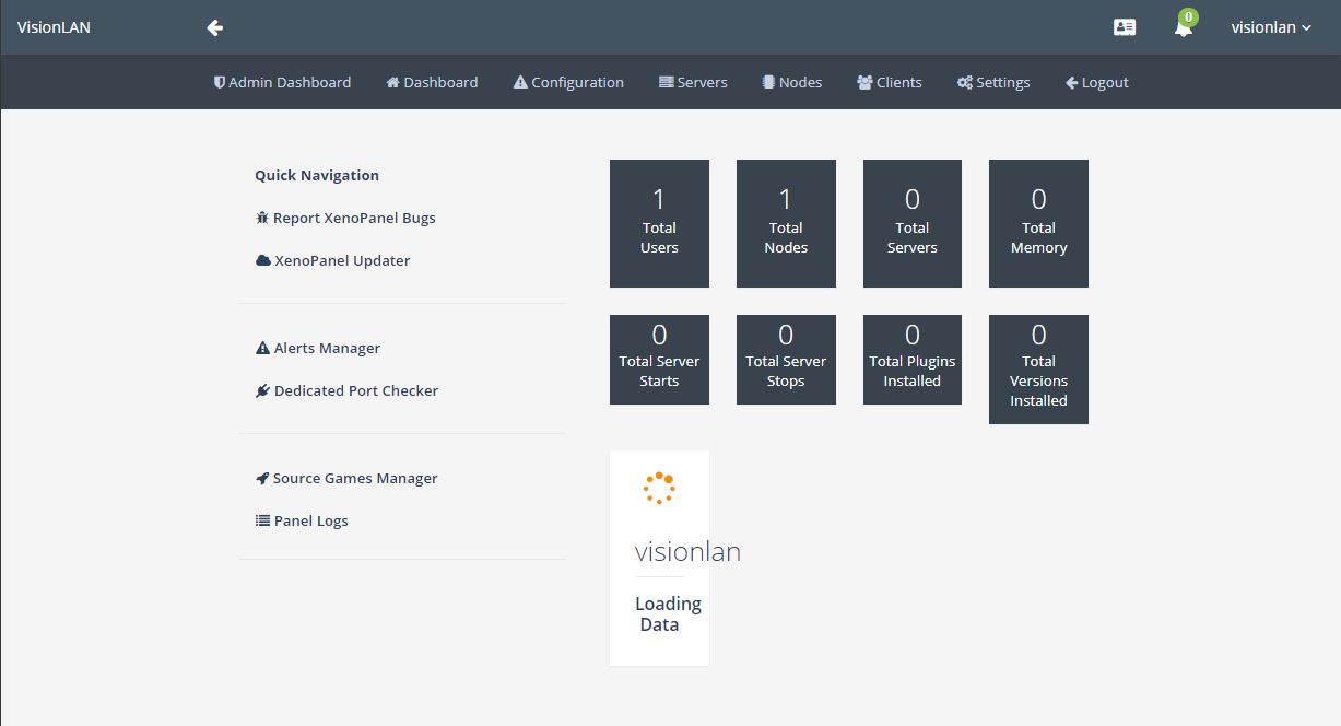 free minecraft server control panel