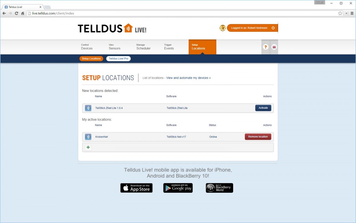 Telldus Znet Lite - Unboxing and connecting - Robert Andresen